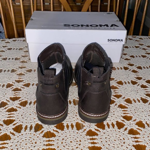NWB Men’s Sz. 12 Sonoma Dark Brown Raul2 Chukka Boots w/ Ortholite ECO main image 6